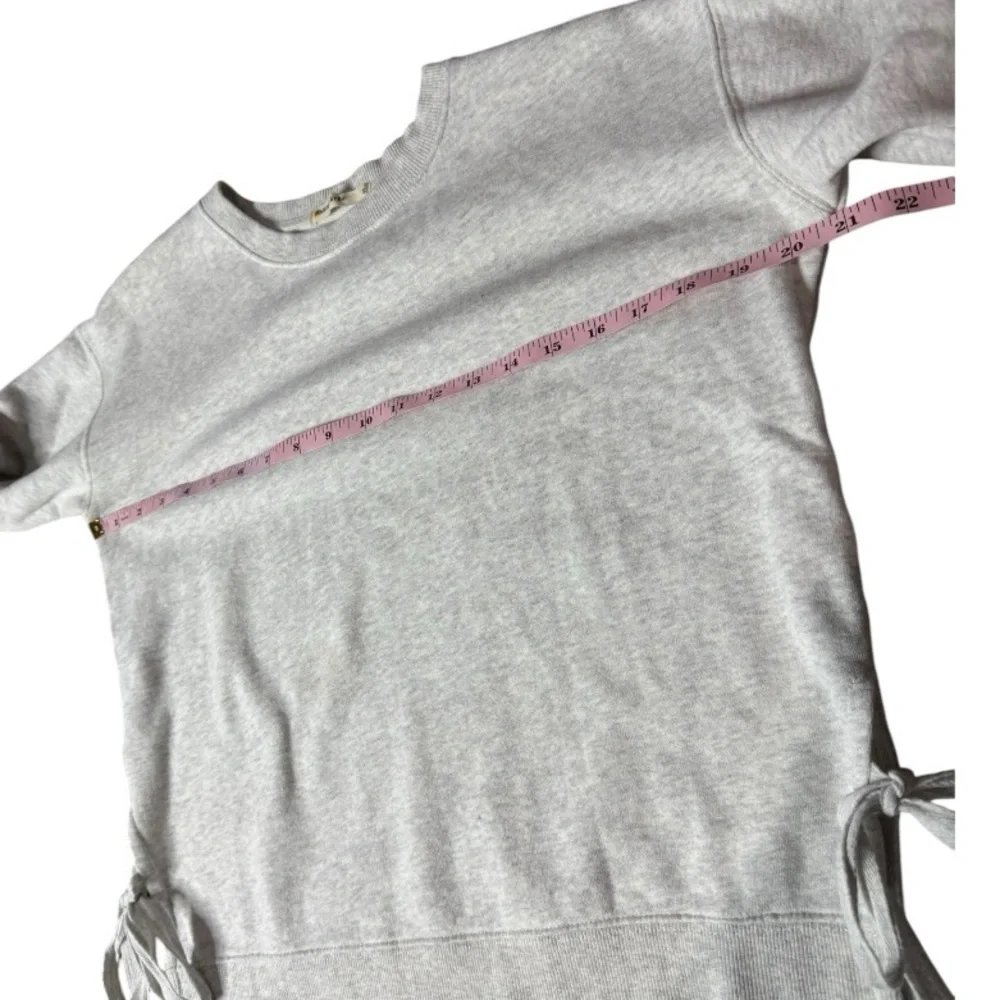Marine Layer Nora Sweatshirt in Light Heather Grey size S